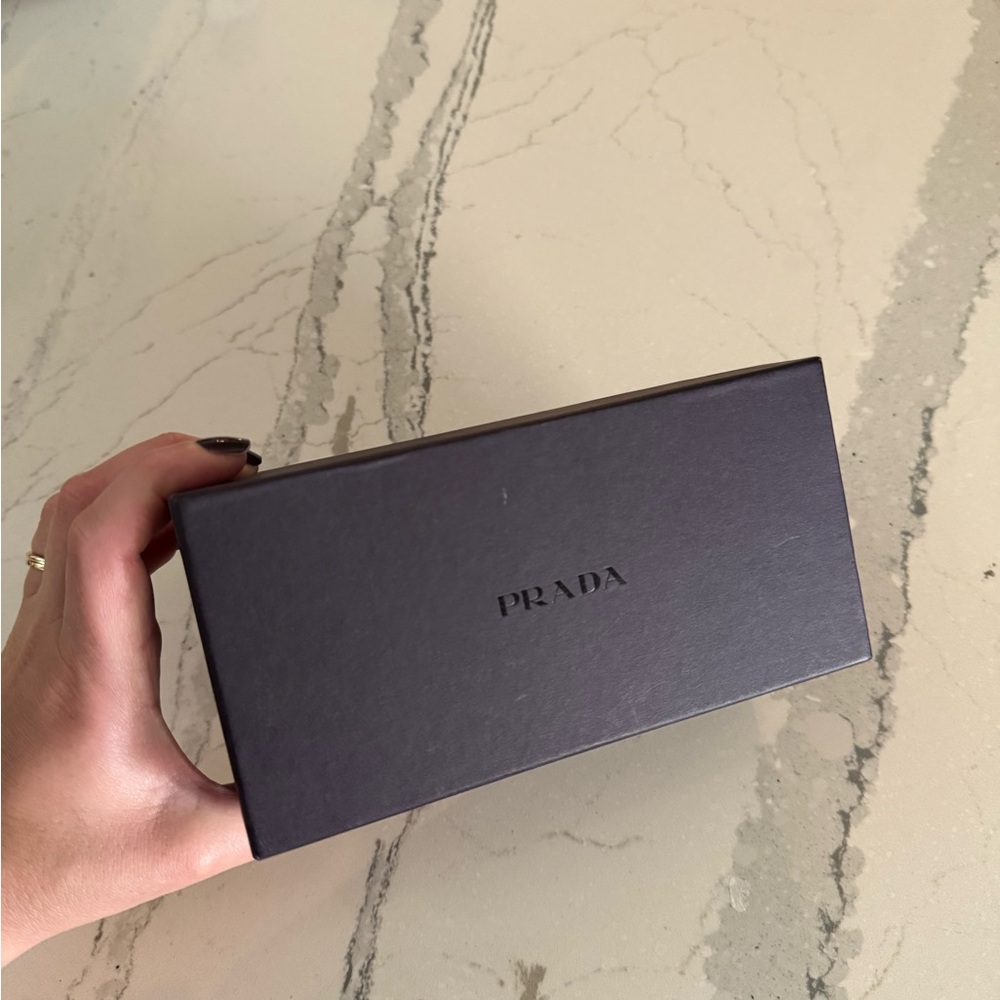 NWOT Prada Black Sunglasses with Case, Box & Authenticity Card - Picture 9 of 12